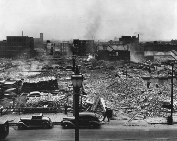 Clearing for the Arch, May 1940